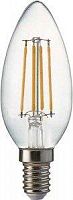 картинка Лампа светодиодная ECOLA N4QV70ELC candle LED Premium 7W/E14/4000K 360° filament нейтральный белый от магазина Tovar-RF.ru
