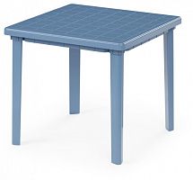 картинка Мебель из пластика АЛЬТЕРНАТИВА М2594 стол 800х800х740мм квадратный (синий) от магазина Tovar-RF.ru