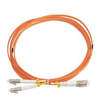 картинка hyperline fc-d2-50-lc/pr-lc/pr-h-3m-lszh-or (fc-50-lc-lc-pc-3m) патч-корд волоконно-оптический (шнур) mm 50/125, lc-lc, 2.0 мм, duplex, lszh, 3 м от магазина Tovar-RF.ru