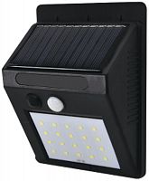 картинка Светильники уличные DUWI 25013 5 Светильник светодиодный Solar LED, на солнечных батареях, 5Вт, 6500К, 400Лм, IP65, с датчиком движения, цвет черный, duwi от магазина Tovar-RF.ru