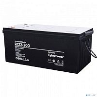 картинка cyberpower аккумуляторная батарея rc 12-200 12v/200ah {клемма м8, дхшхв 522х240х218мм., высота с   клеммами224, вес 64кг., срок службы 10 лет} от магазина Tovar-RF.ru