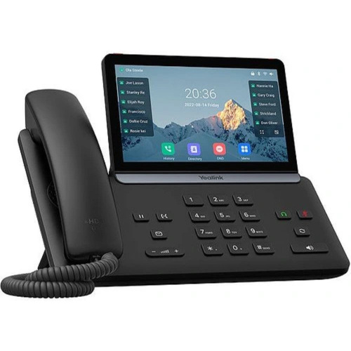 картинка yealink sip-t87w, 7" экран, wifi, bluetooth, usb, poe, gige, без видео, без бп магазин Tovar-RF.ru являющийся официальным дистрибьютором в России картинка yealink sip-t87w, 7" экран, wifi, bluetooth, usb, poe, gige, без видео, без бп от магазина Tovar-RF.ru