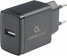 картинка сзу cablexpert (22210) зу10.5вт, 2.1а, 1хusb, чёрный, пакет от магазина Tovar-RF.ru