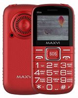 картинка телефон мобильный maxvi b5ds red от магазина Tovar-RF.ru