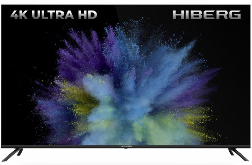 картинка телевизор hiberg 55y uhd-r smart tv от магазина Tovar-RF.ru