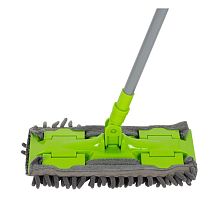 картинка Швабра РЫЖИЙ КОТ Швабра для пола с насадкой из микрофибры CLAMP на защелках (310460) от магазина Tovar-RF.ru