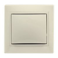 картинка выключатель SMARTBUY (SBE-01i-10-SW1-0-c) Венера, 1-клавишный, бежевый от магазина Tovar-RF.ru