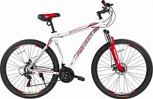 картинка велосипед pioneer dakar 29"/19" white-red-grayот магазина Tovar-RF.ru