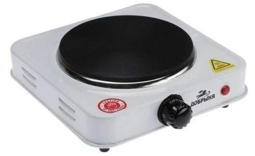 картинка электрическая плитка добрыня do-2206w бел от магазина Tovar-RF.ru