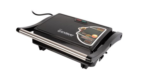 картинка электрический гриль endever grillmaster 113, черный от магазина Tovar-RF.ru