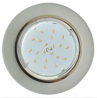 картинка встраиваемый светильник ECOLA FL53RNECH GX53 H4 5310 хром матовый от магазина Tovar-RF.ru