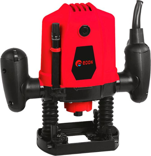 картинка Фрезер электрический EDON PR-8/1400 черный/красный 21072 1400Вт от магазина Tovar-RF.ru