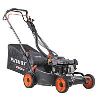 картинка PATRIOT PT 54AS Газонокосилка бензиновая [512109054] { 53 см, самоходная(3 скорости), 7,5л.с., алюминиевая дека, крданная передача на редуктор колёс травосборник 75л } от магазина Tovar-RF.ru