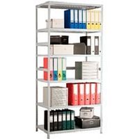 картинка Стеллаж MS 220/100х40/6 (Размеры внешние (ВхШхГ) 2200х1000х400 мм, 6 полок, с единой стойкой) [S24199174602] от магазина Tovar-RF.ru