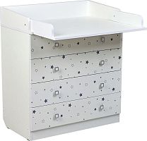 картинка комод фея комод фея 1580 звездное сияние, белый (1 кор) от магазина Tovar-RF.ru