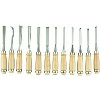 картинка STAYER Набор: Стамески "PROFI" фигурные, с деревянной ручкой, 12шт [1835-H12_z01] от магазина Tovar-RF.ru