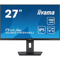 картинка lcd iiyama 27" xub2793hsu-b7 {ips 1920x1080 100hz 1ms 300cd hdmi displayport usb m/m has pivot} от магазина Tovar-RF.ru