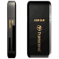 картинка usb 3.0 multi-card reader f5 all in 1 transcend [ts-rdf5k] black от магазина Tovar-RF.ru