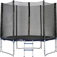 картинка батут экос батут 10 с сеткой и лесенкой bt10-3 10314 ecos батут 10 с сеткой и лесенкой bt10-3 10314от магазина Tovar-RF.ru