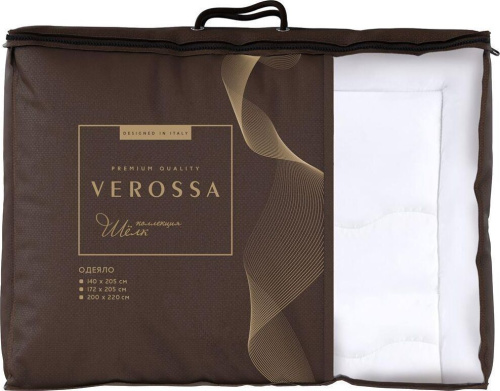 картинка Постельные принадлежности VEROSSA Одеяло VRSilk 200/220 Шелк/ХБ 300 33 от магазина Tovar-RF.ru