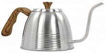 картинка чайник бариста для заваривания кофе MARTA MT-3084 дерево чайник бариста (36789) от магазина Tovar-RF.ru