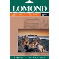 картинка 0102069  LOMOND  А5 50л. Матовая фотобумага 230г/м2 от магазина Tovar-RF.ru