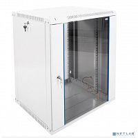 картинка цмо шкаф телекоммуникационный настенный разборный 15u (600х520) дверь стекло,цвет черный (шрн-э-15.500-9005) (1 коробка) от магазина Tovar-RF.ru