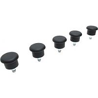 картинка feet brt footset35     набор заглушек бюрократ footset35 черный для паркета/ламината от магазина Tovar-RF.ru