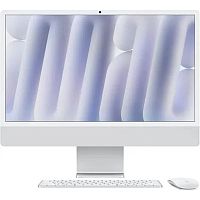 картинка apple imac 24-inch 2024 [mwuv3x/a] (клав.рус.грав.) silver 24" retina 4.5k {(4880x2520) m4 10c cpu 10c gpu/16gb/512gb ssd/рекоменд.переход.1979059/1991284} от магазина Tovar-RF.ru