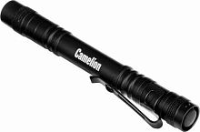картинка cветодиодный фонар camelion led51517 (фонарь, черн., led xpe, 3 реж 2xlr03 в компл., алюм., откр. блистер) camelion (12917) led51517 2хlr03от магазина Tovar-RF.ru
