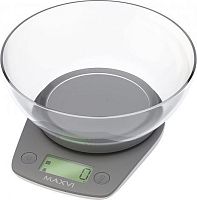 картинка весы кухонные maxvi ks102p grey maxvi ks102p grey от магазина Tovar-RF.ru