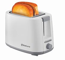 картинка тостер sakura sa-7612w elegant  белый от магазина Tovar-RF.ru