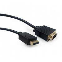 картинка cablexpert кабель displayport->vga, 3м, 20m/15m, черный, экран, пакет (ccp-dpm-vgam-10) от магазина Tovar-RF.ru