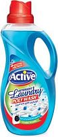 картинка Гель для стирки ACTIVE Гель-концентрат для стирки белья универсальный Свежесть моря Poly Wash 1500 мл. 511601401 ACTIVE Гель-концентрат для стирки белья универсальный Свежесть моря Poly Wash 1500 мл. 511601401 от магазина Tovar-RF.ru