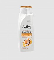 картинка Шампунь ACTIVE Шампунь питательный CARE & BEAUTY. С кокосовым маслом и витамином B5, 350 мл (512102054) от магазина Tovar-RF.ru