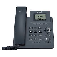 картинка yealink sip-t30p телефон sip 1 линия, poe, бп в комплекте (6938818306035) от магазина Tovar-RF.ru