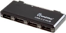 картинка usb-устройство smartbuy (sbha-6110-k) 4 порта черный от магазина Tovar-RF.ru