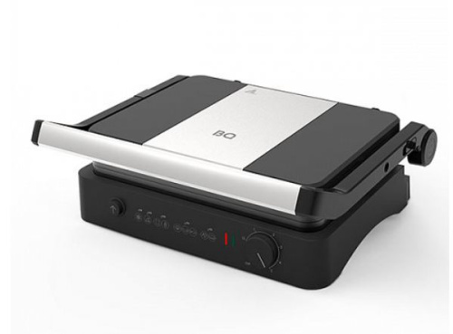 картинка электрический гриль bq gr3001 черный-стальной от магазина Tovar-RF.ru