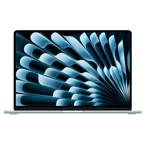 картинка apple macbook air 15-inch 2025 [mc7d4] (клав.рус.грав.) sky blue 15.3" liquid retina {(2880x1864) m4 10c cpu 10c gpu/24gb/512gb ssd/рекоменд.переходник 1979059/1991284} (a3241) от магазина Tovar-RF.ru