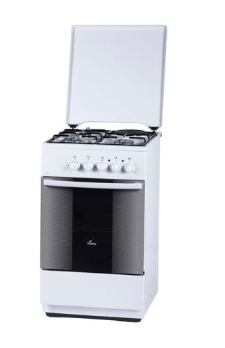 картинка газ/эл. плита flama rk 23-105 w (комби 3 газ+1 электро) от магазина Tovar-RF.ru