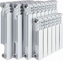 картинка радиатор алюминиевый firenze al 500/100 a11 6 секции 00-00014992 от магазина Tovar-RF.ru