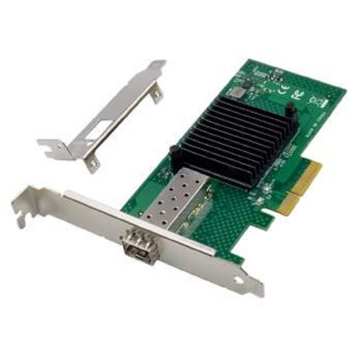 картинка orient xwt-int520pe4 sfp, сетевая карта pci-ex4 v2.0 1xsfp+ 10gbe server nic, intel 82599en chipset, 10/1 гбит/с, 2 планки крепления в комплекте от магазина Tovar-RF.ru