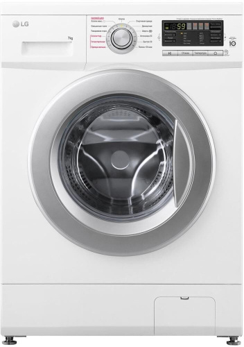 картинка cтиральная машина lg f1296hds1 белый магазин Tovar-RF.ru являющийся официальным дистрибьютором в России картинка cтиральная машина lg f1296hds1 белый от магазина Tovar-RF.ru