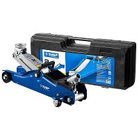 картинка зубр профессионал домкрат гидравлический подкатной t35, 2т, 85-330мм, в кейсе, [43056-2-k] от магазина Tovar-RF.ru