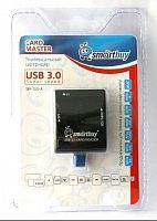картинка устройство чтения карт памяти smartbuy (sbr-700-k) usb3.0 черный от магазина Tovar-RF.ru