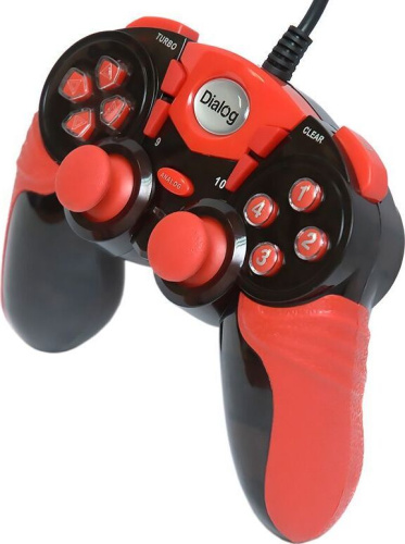 картинка геймпад dialog gp-a15b черно-красный dialog gp-a15 черно-красный от магазина Tovar-RF.ru