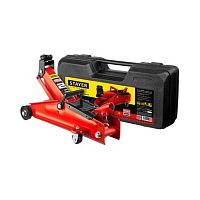 картинка stayer "red force" домкрат гидравлический подкатной, 2т, 130-350мм, в кейсе, [43153-2-k] от магазина Tovar-RF.ru