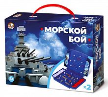 картинка детские игры десятое королевство игра настольная "морской бой" (мини) 02152 от магазина Tovar-RF.ru