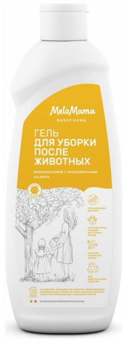 картинка Гель для уборки после животных MELOMAMA Мятная вуаль 5л 76893 от магазина Tovar-RF.ru