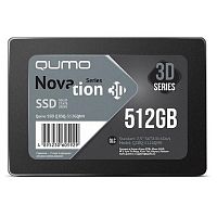 картинка qumo ssd 512gb qm novation q3dq-512gqnn {sata3.0} от магазина Tovar-RF.ru